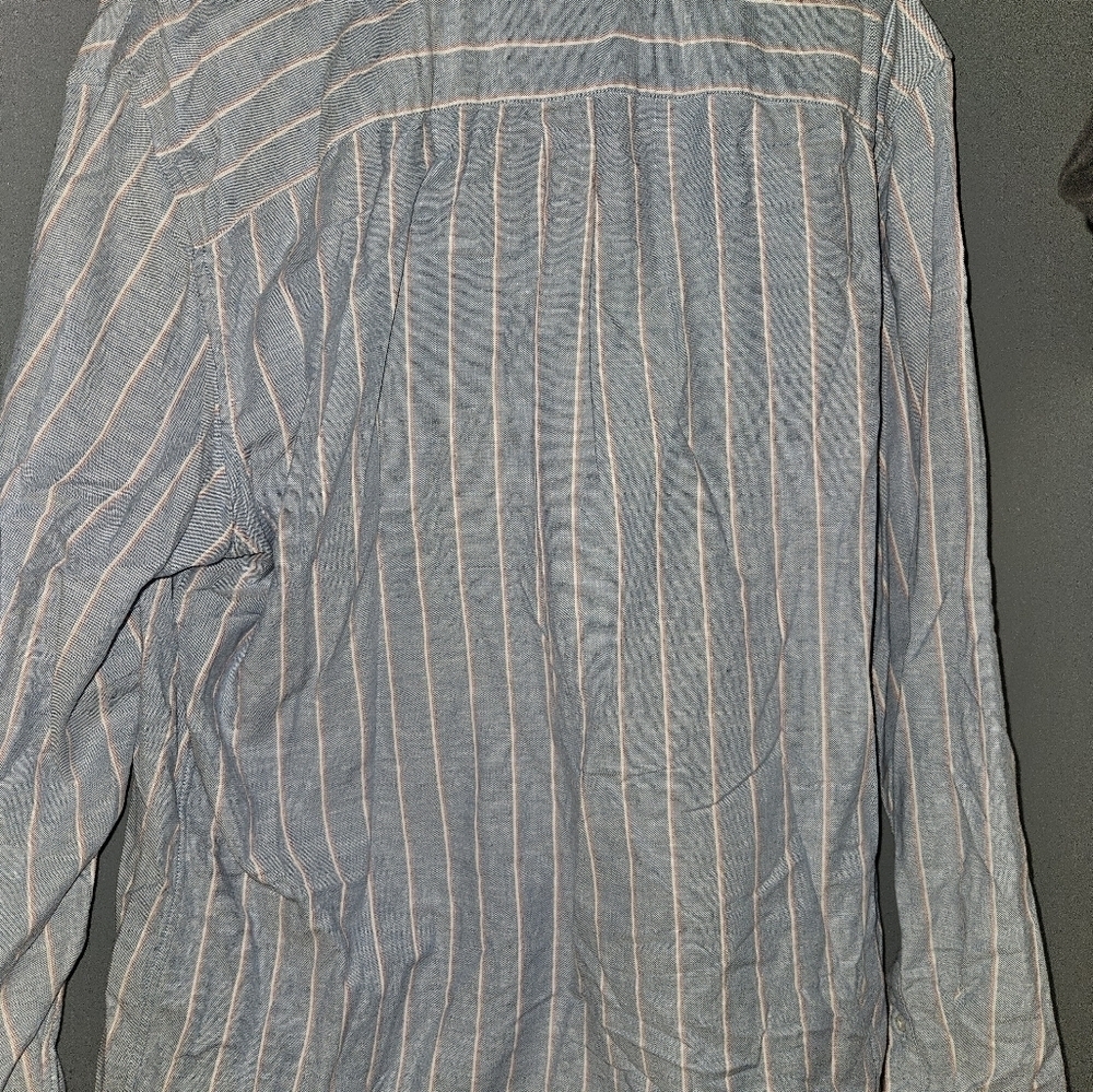 Gap Mens Long Sleeve Button Up Dress Shirt Size Xl - Picture 9 of 11